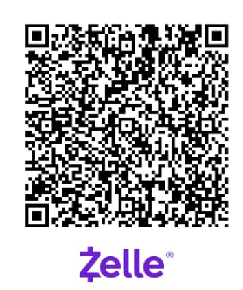 Zelle donation QR code supplied by Shelter2Rescue